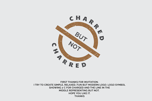 Logo Design by KREATIVE S - LOGO DESIGN for Charred Kitchen and Bar | Design: #30900808