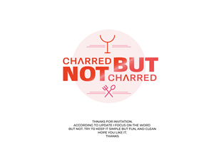 Logo Design by KREATIVE S - LOGO DESIGN for Charred Kitchen and Bar | Design: #30908302