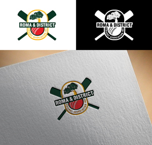 Logo-Design von RA-bica für Roma & District Cricket Association Inc. | Design: #30909298
