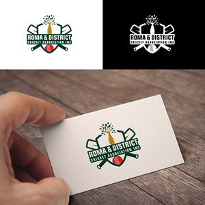 Logo-Design von RA-bica für Roma & District Cricket Association Inc. | Design: #30909299