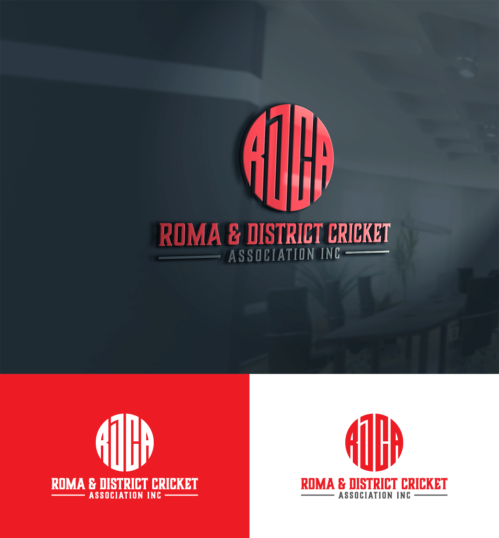 Logo-Design von design wae für Roma & District Cricket Association Inc. | Design #30904212