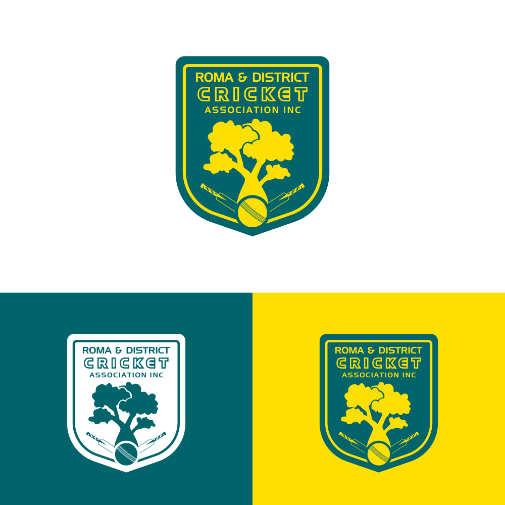Logo Design by purnama for Roma & District Cricket Association Inc. | Design #30910750