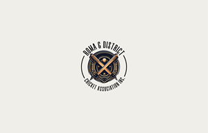 Logo Design by enismandal for Roma & District Cricket Association Inc. | Design: #30917498