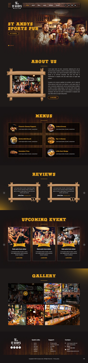 Web Design by pb for this project | Design: #30912005