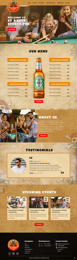 Web Design by pb for this project | Design: #30919116