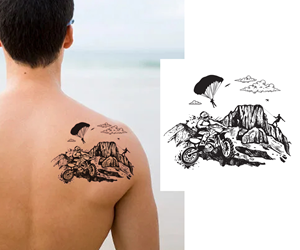 Tattoo Design by Rush Advertising