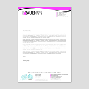 Stationery Design by Unik Media for Frauenärzte Frauenfeld | Design: #30916571