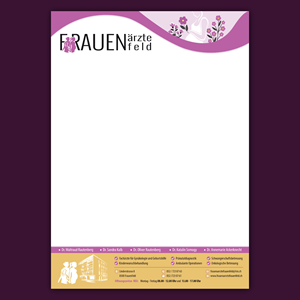 Stationery Design by Bidita Saha for Frauenärzte Frauenfeld | Design: #30918151
