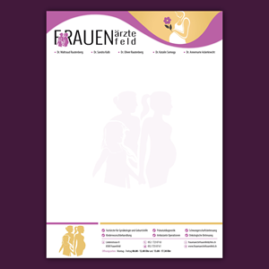 Stationery Design by Bidita Saha for Frauenärzte Frauenfeld | Design: #30921996