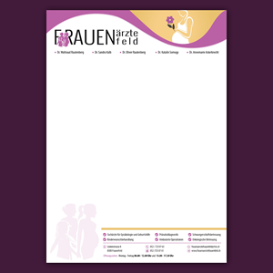 Stationery Design by Bidita Saha for Frauenärzte Frauenfeld | Design: #30922334