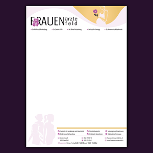 Stationery Design by Bidita Saha for Frauenärzte Frauenfeld | Design: #30925171
