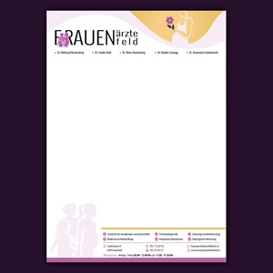 Stationery Design by Bidita Saha for Frauenärzte Frauenfeld | Design: #30925177