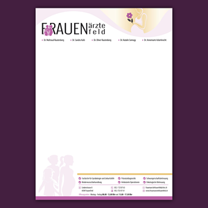 Stationery Design by Bidita Saha for Frauenärzte Frauenfeld | Design: #30928255