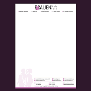 Stationery Design by Bidita Saha for Frauenärzte Frauenfeld | Design: #30950360