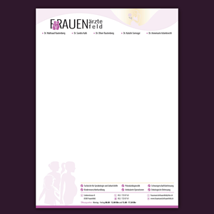 Stationery Design by Bidita Saha for Frauenärzte Frauenfeld | Design: #30950364