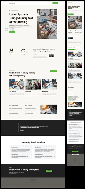 Diseño Wordpress por chakraadhar b para este proyecto | Diseño #30924616