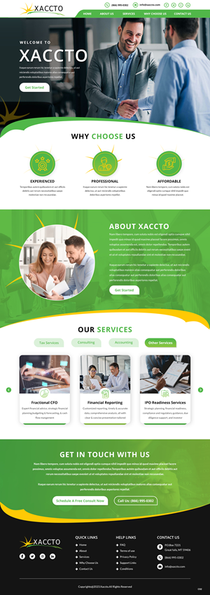Wordpress Design by pb for this project | Design: #30919130