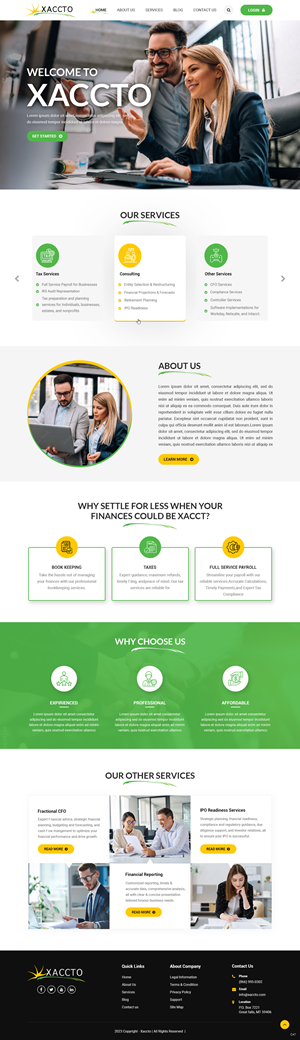 Wordpress Design by pb for this project | Design: #30919132