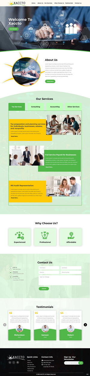Wordpress Design by pb for this project | Design: #30919136
