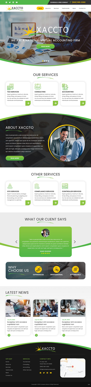 Wordpress Design by pb for this project | Design: #30919139