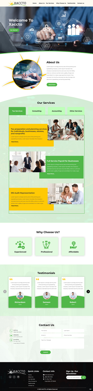 Wordpress Design by pb for this project | Design: #30931112