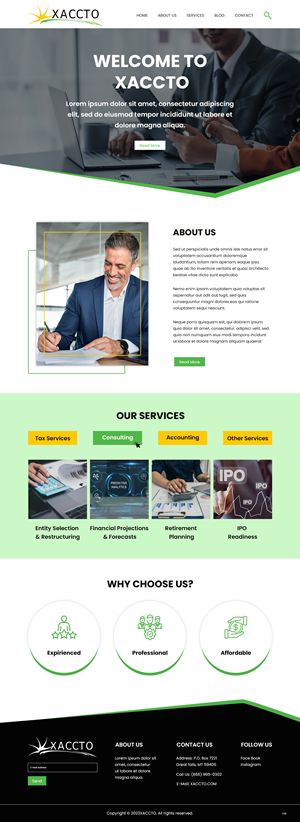 Wordpress Design by pb for this project | Design: #30931113