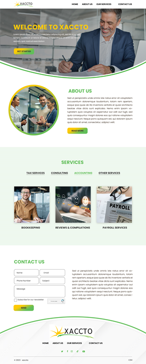 Wordpress Design by pb for this project | Design: #30931117