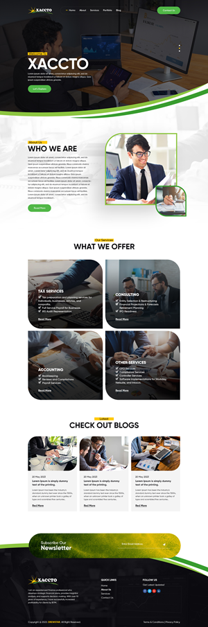 Diseño Wordpress por NZ Creatives para este proyecto | Diseño: #30940767