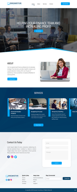 Web Design par pb pour ce projet | Design : #30931066