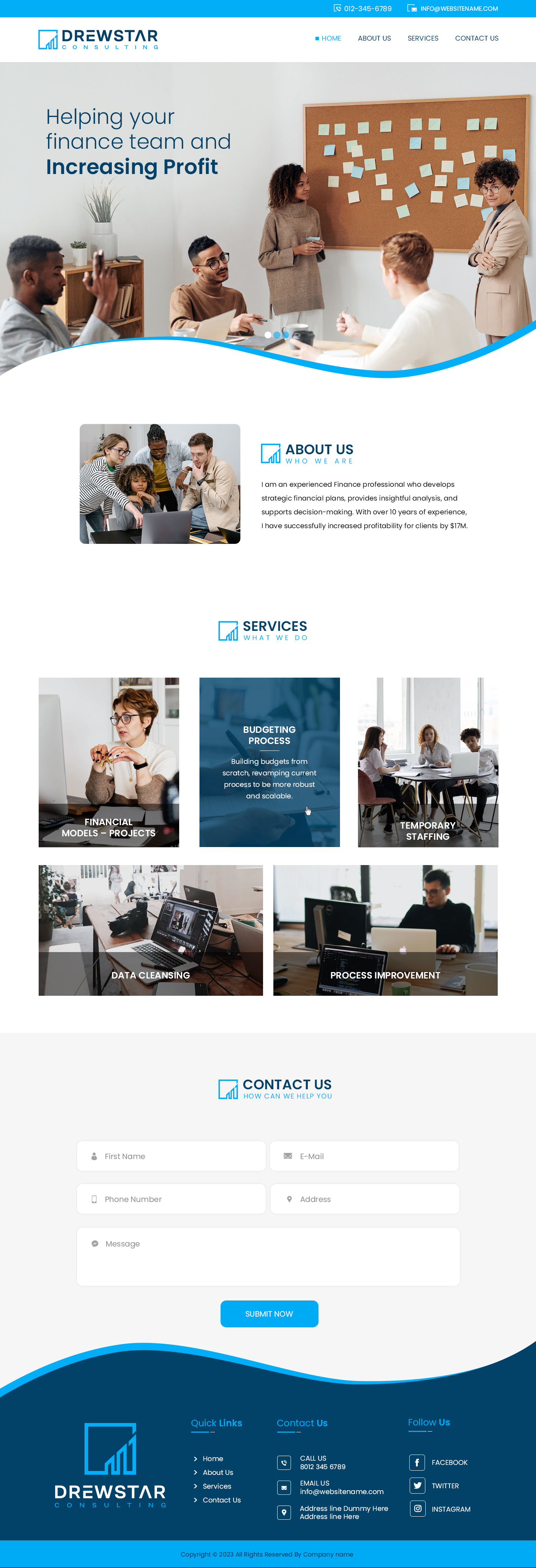 Web Design par Creations Box 2015 pour ce projet | Design #30918612
