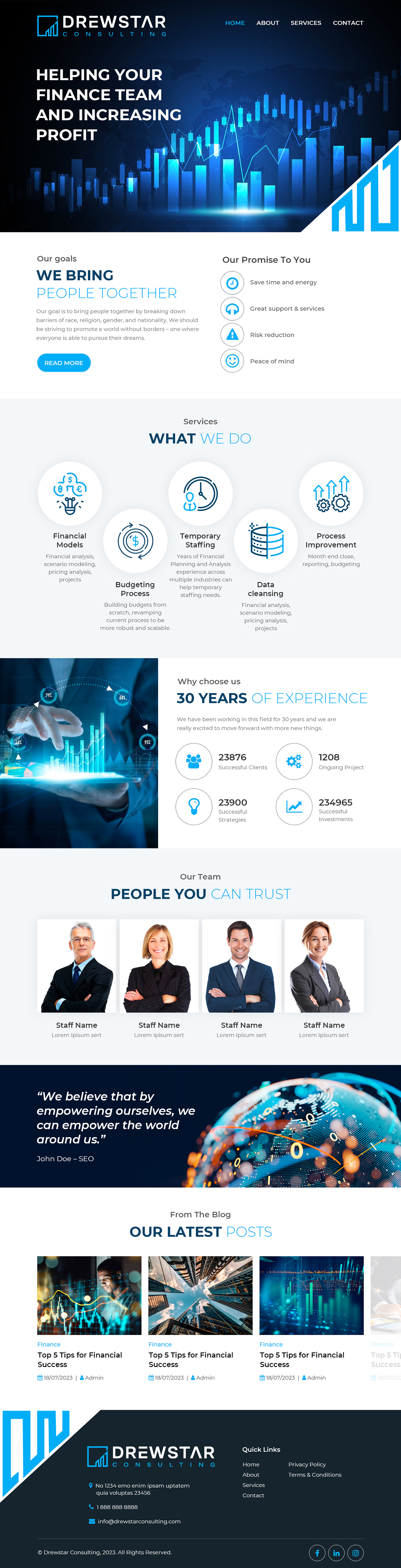 Web Design by Starlyn DS for this project | Design #30937066