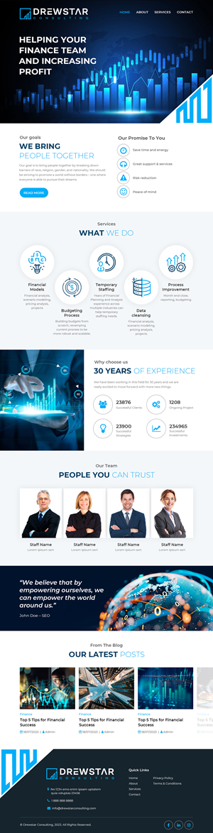 Web Design par Starlyn DS pour ce projet | Design : #30937066