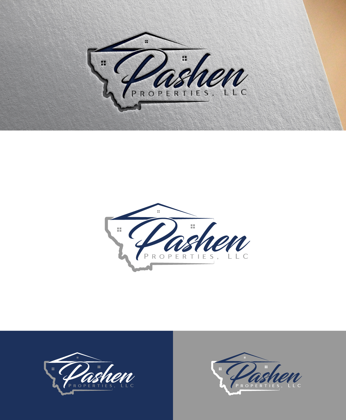 Logo Design by RS_Design for Pashen Properties, LLC | Design #30921019