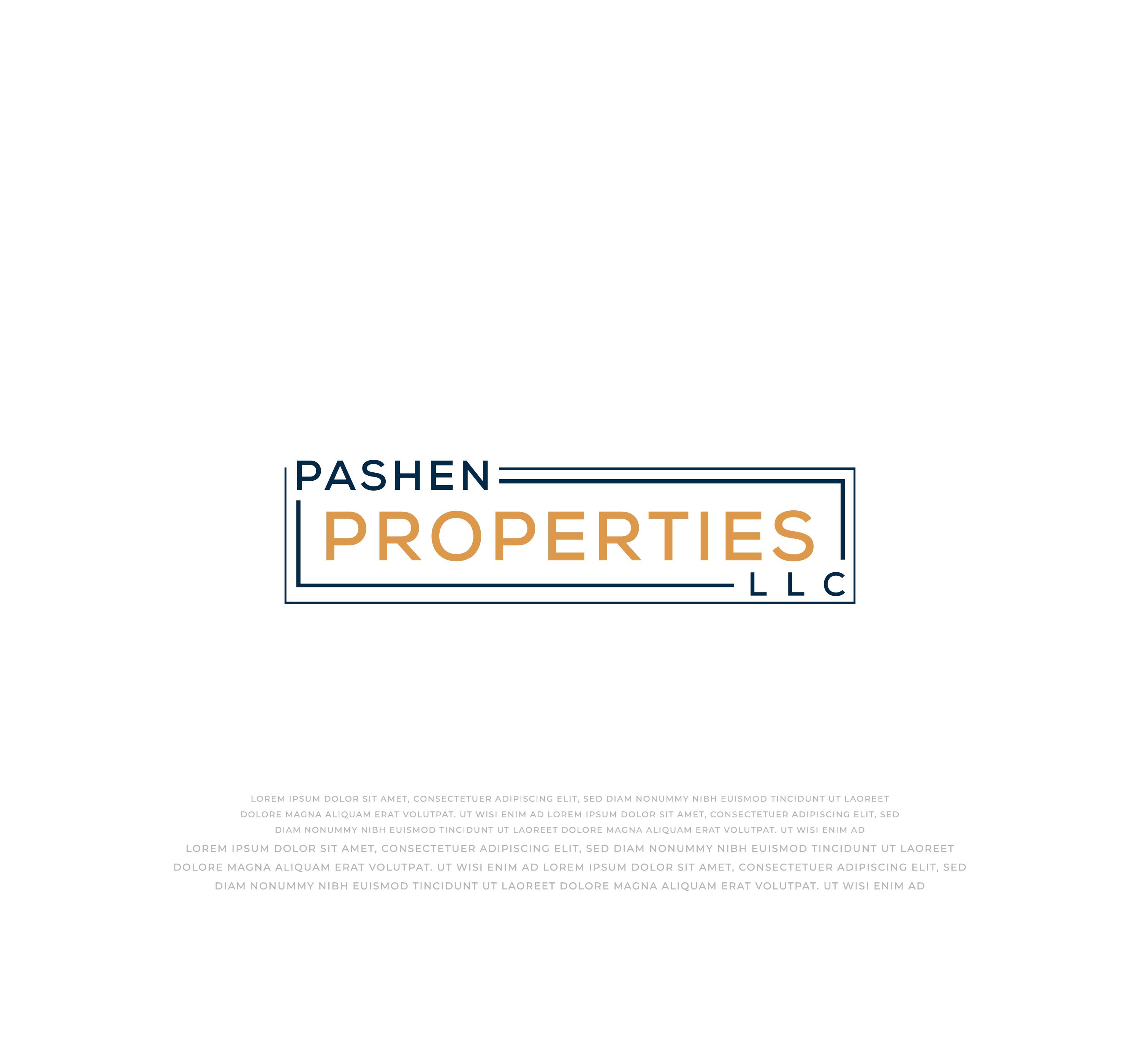 Diseño de Logo por mehedi.h para Pashen Properties, LLC | Diseño #30920552