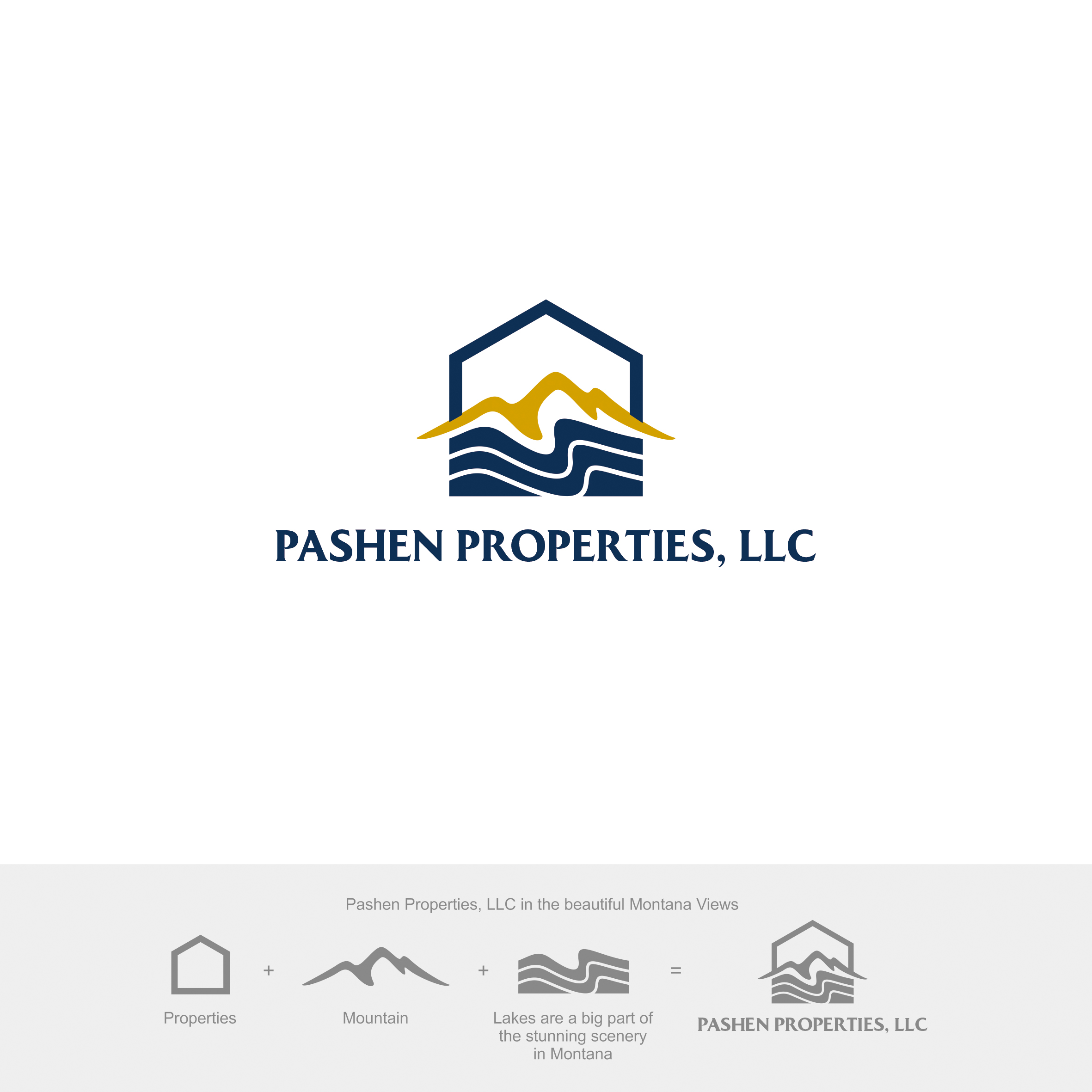 Logo Design by Chalid for Pashen Properties, LLC | Design #30921602