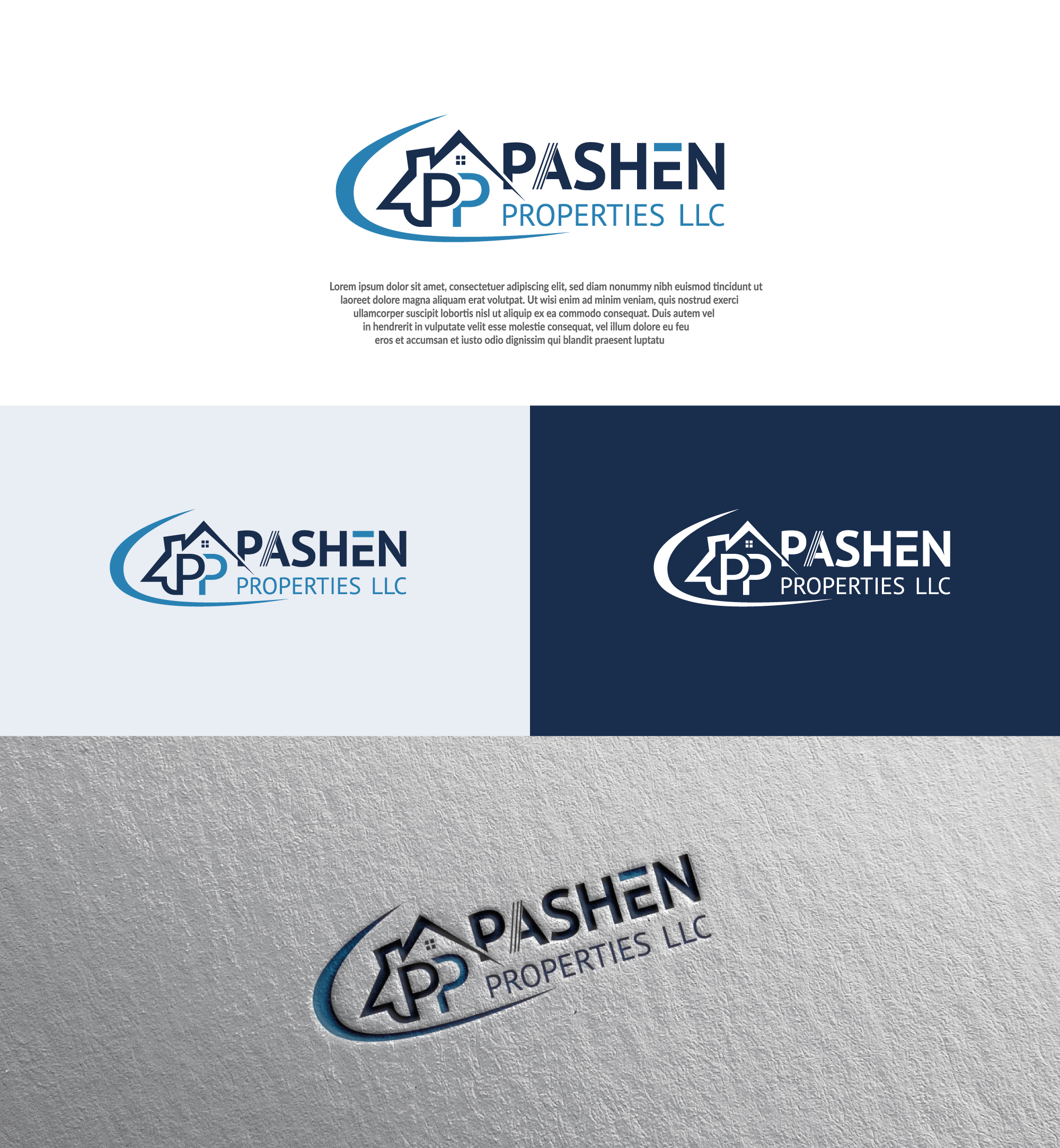 Logo Design by parvin6494 for Pashen Properties, LLC | Design #30955433