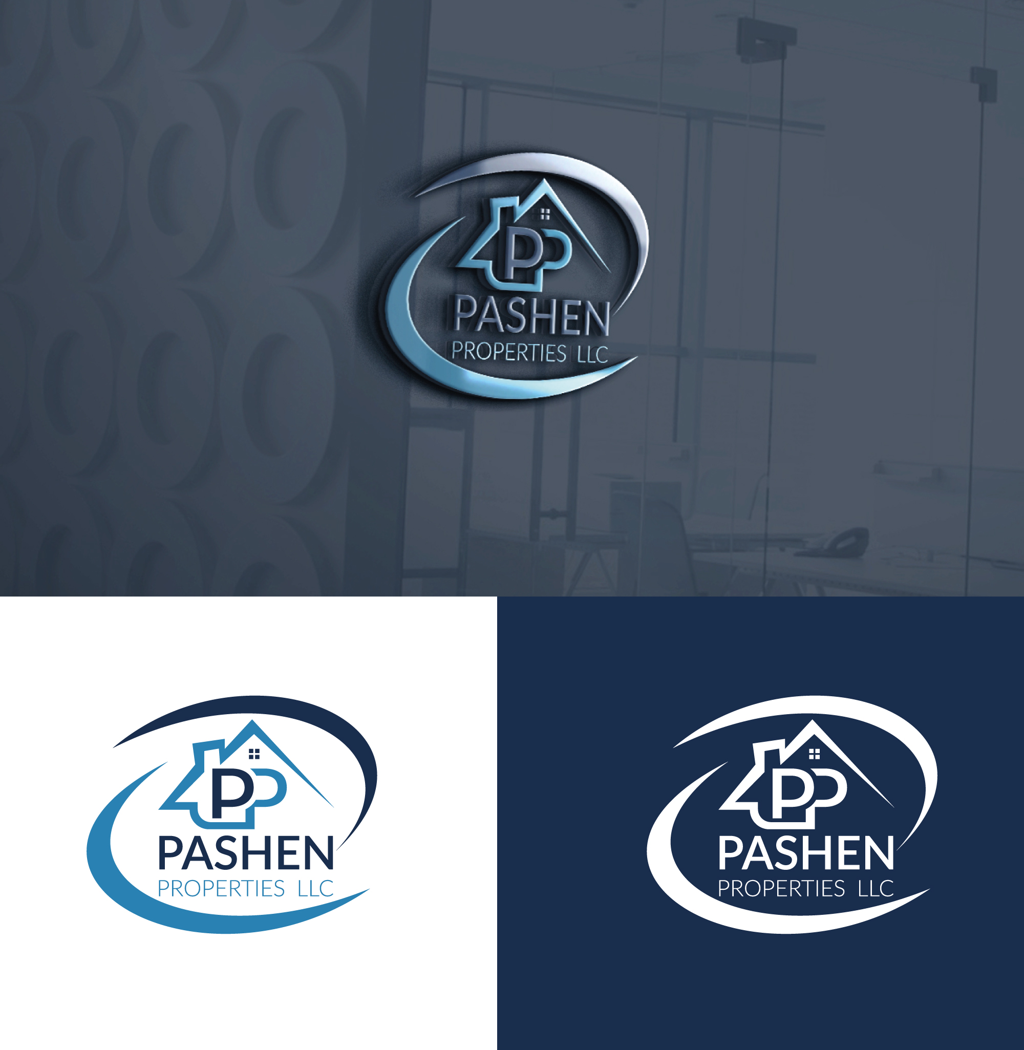 Logo Design by parvin6494 for Pashen Properties, LLC | Design #30955791