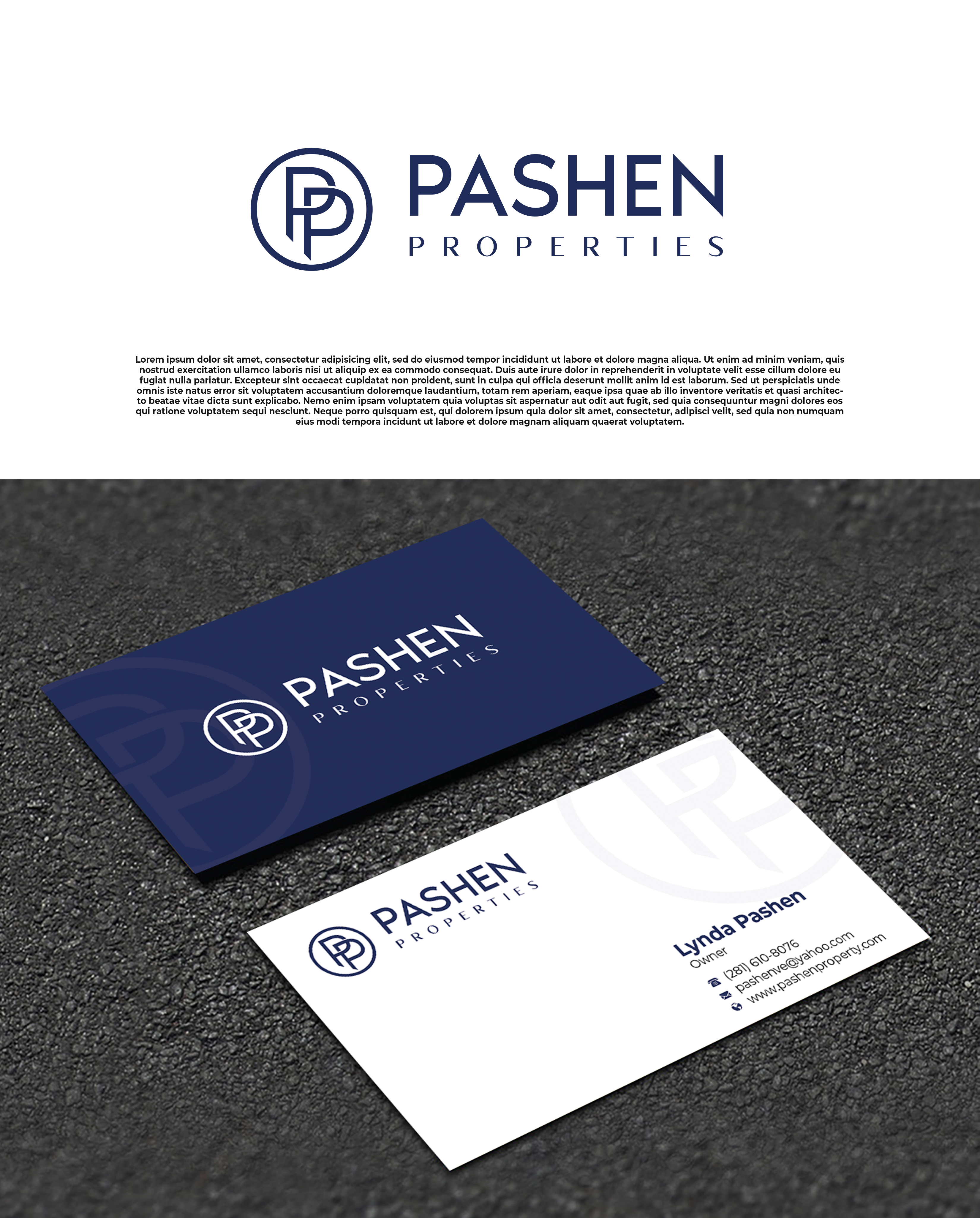 Logo Design by Graphixpointt for Pashen Properties, LLC | Design #30920493