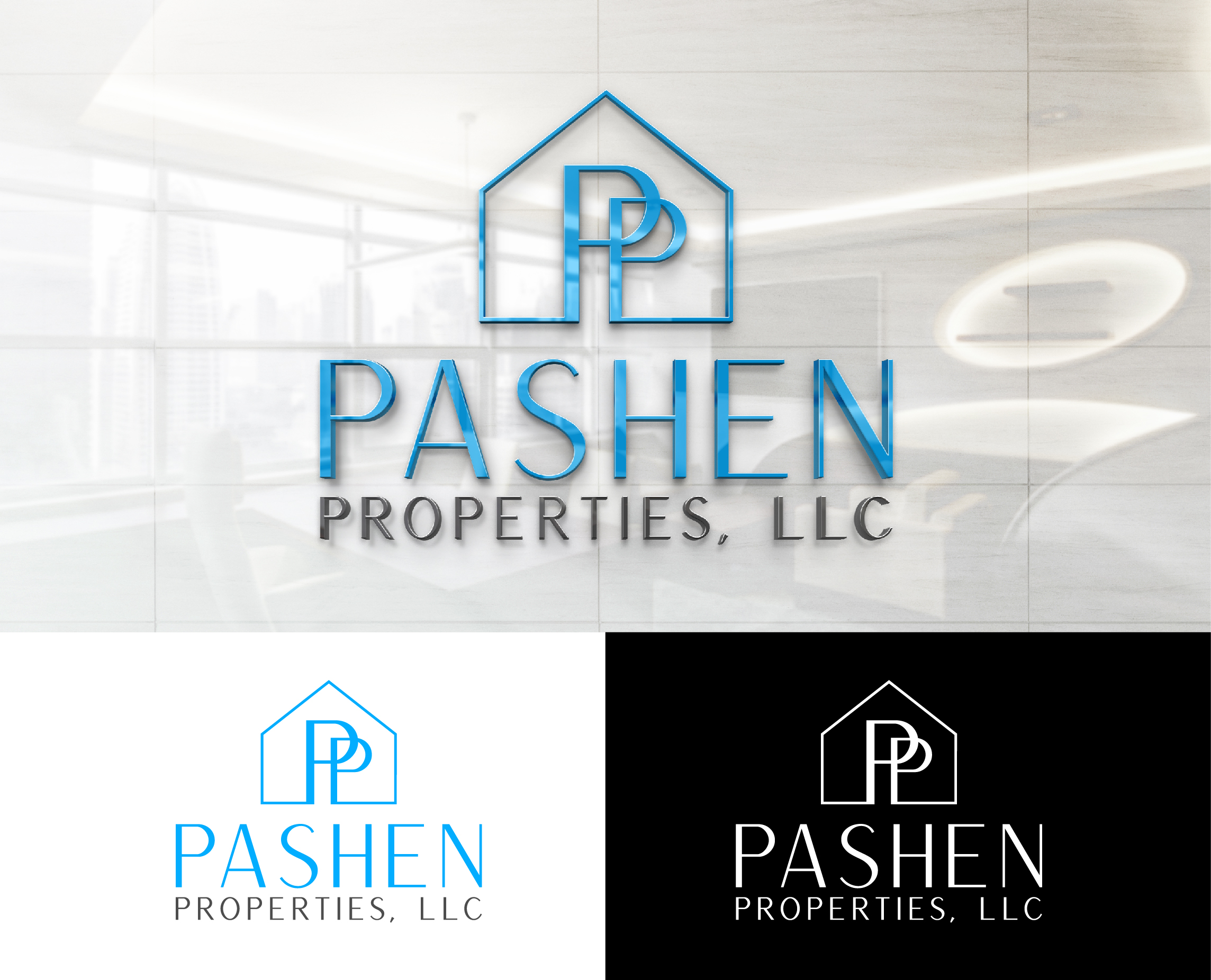 Logo Design by dx_designer for Pashen Properties, LLC | Design #30961877