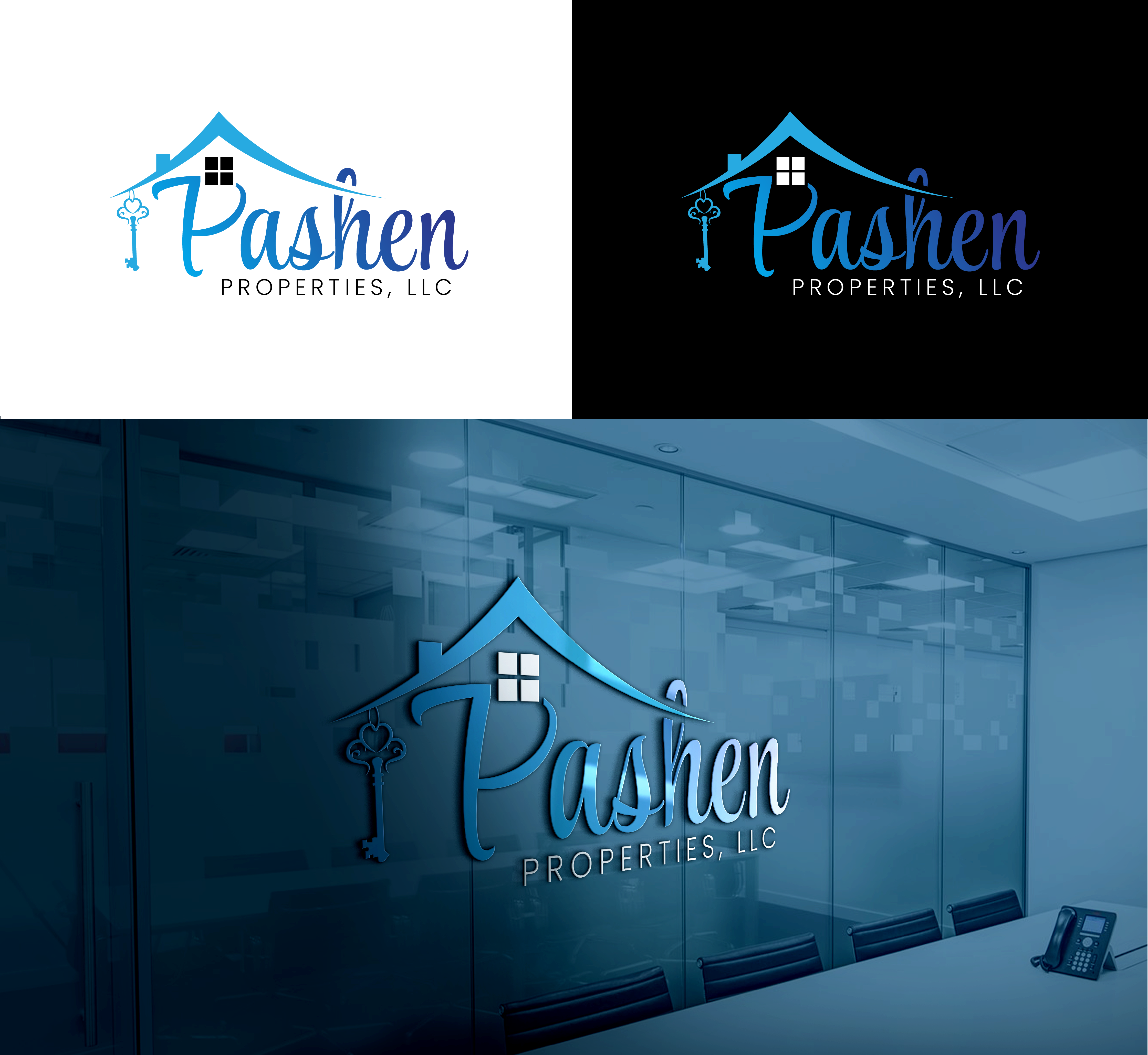 Logo Design by Jaye95 for Pashen Properties, LLC | Design #30965276