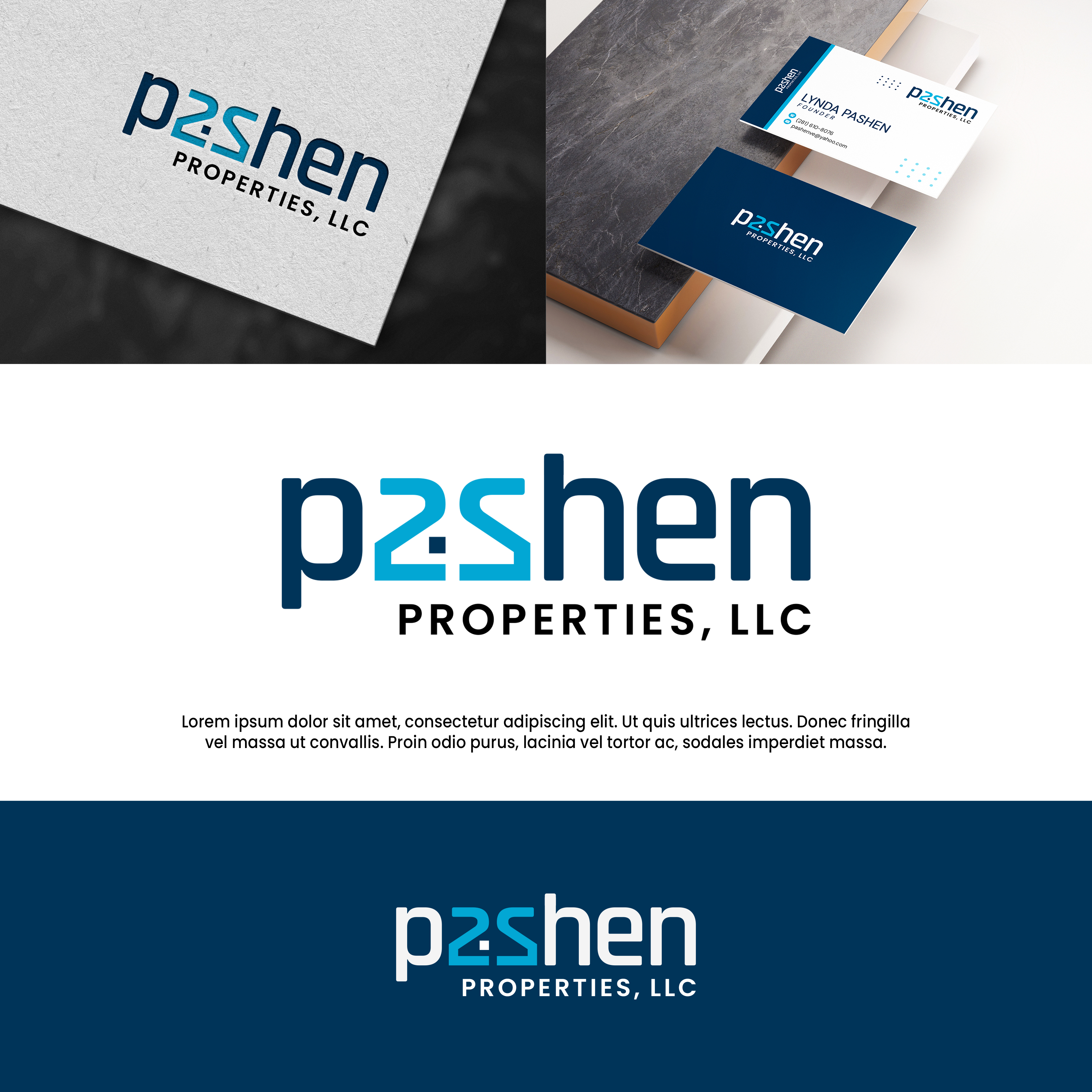 Logo Design by Hadari Hamdan for Pashen Properties, LLC | Design #30944786