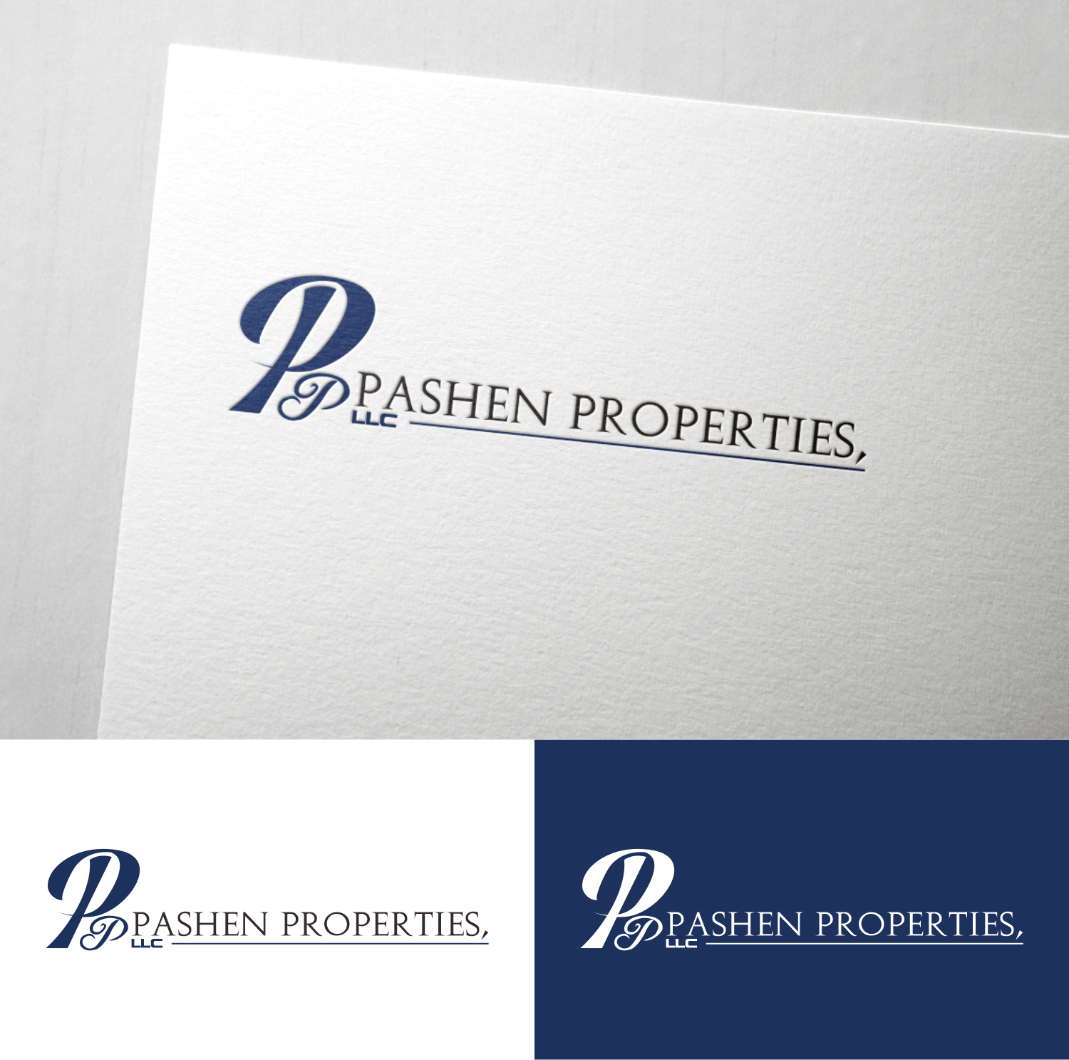 Diseño de Logo por RAMAMURTI para Pashen Properties, LLC | Diseño #30927838