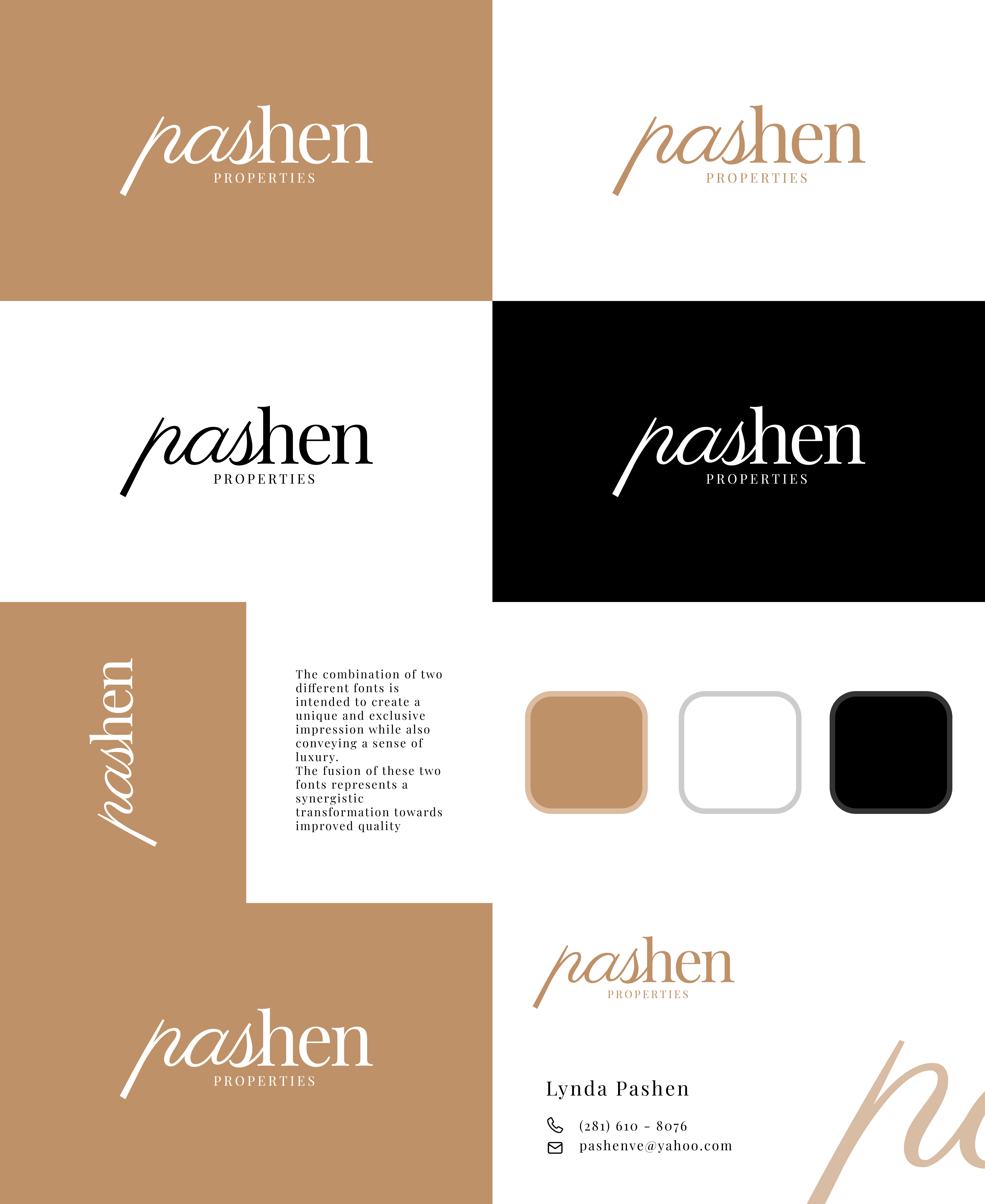 Logo Design by Riko Cahyadi for Pashen Properties, LLC | Design #30933369
