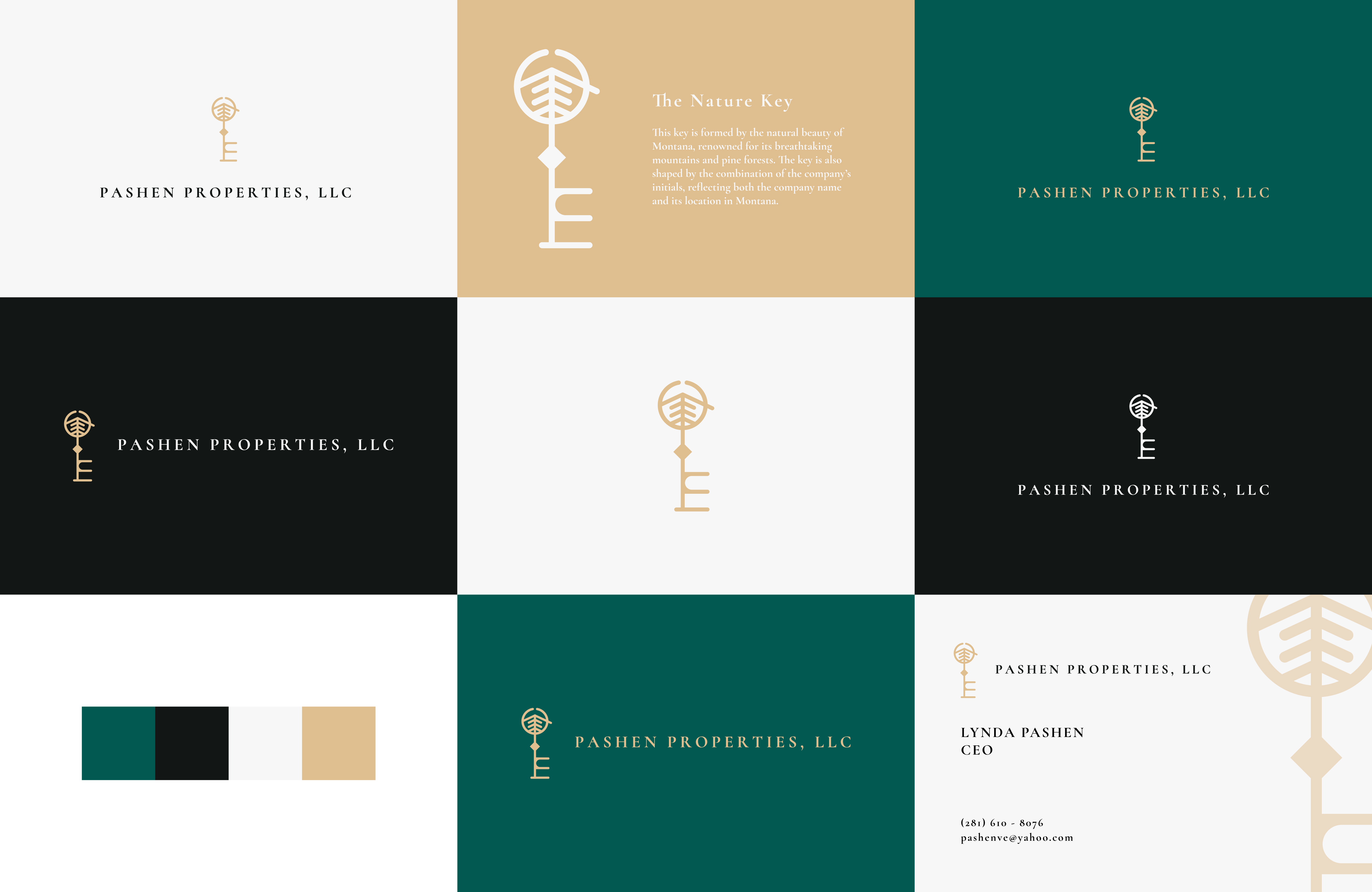 Logo Design by Riko Cahyadi for Pashen Properties, LLC | Design #30935068