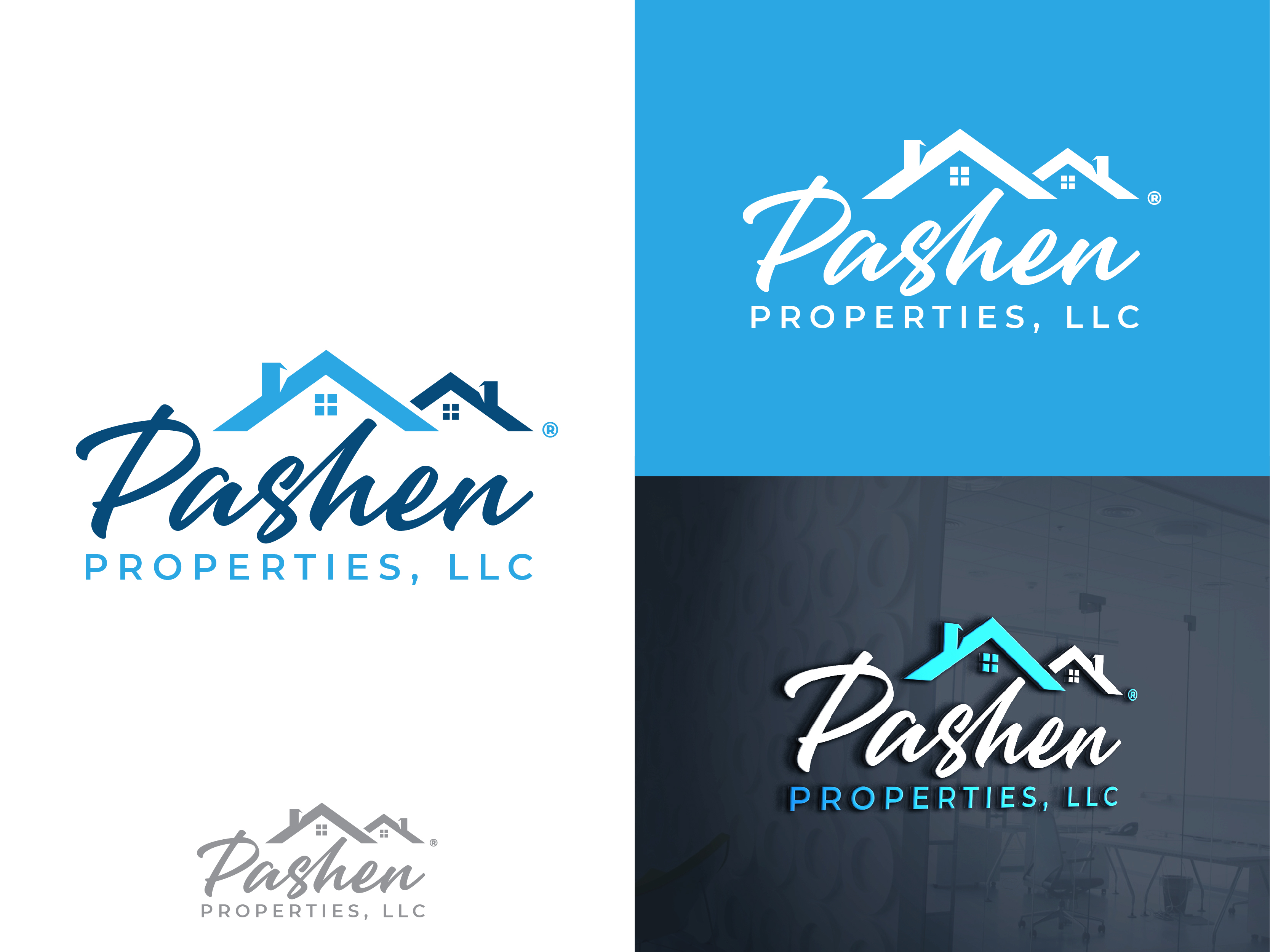 Logo Design by highmaxlogodesigns for Pashen Properties, LLC | Design #30920287