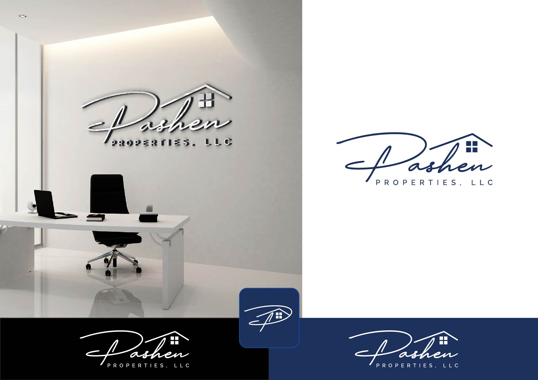 Logo Design by ~idiaz~ for Pashen Properties, LLC | Design #30952386
