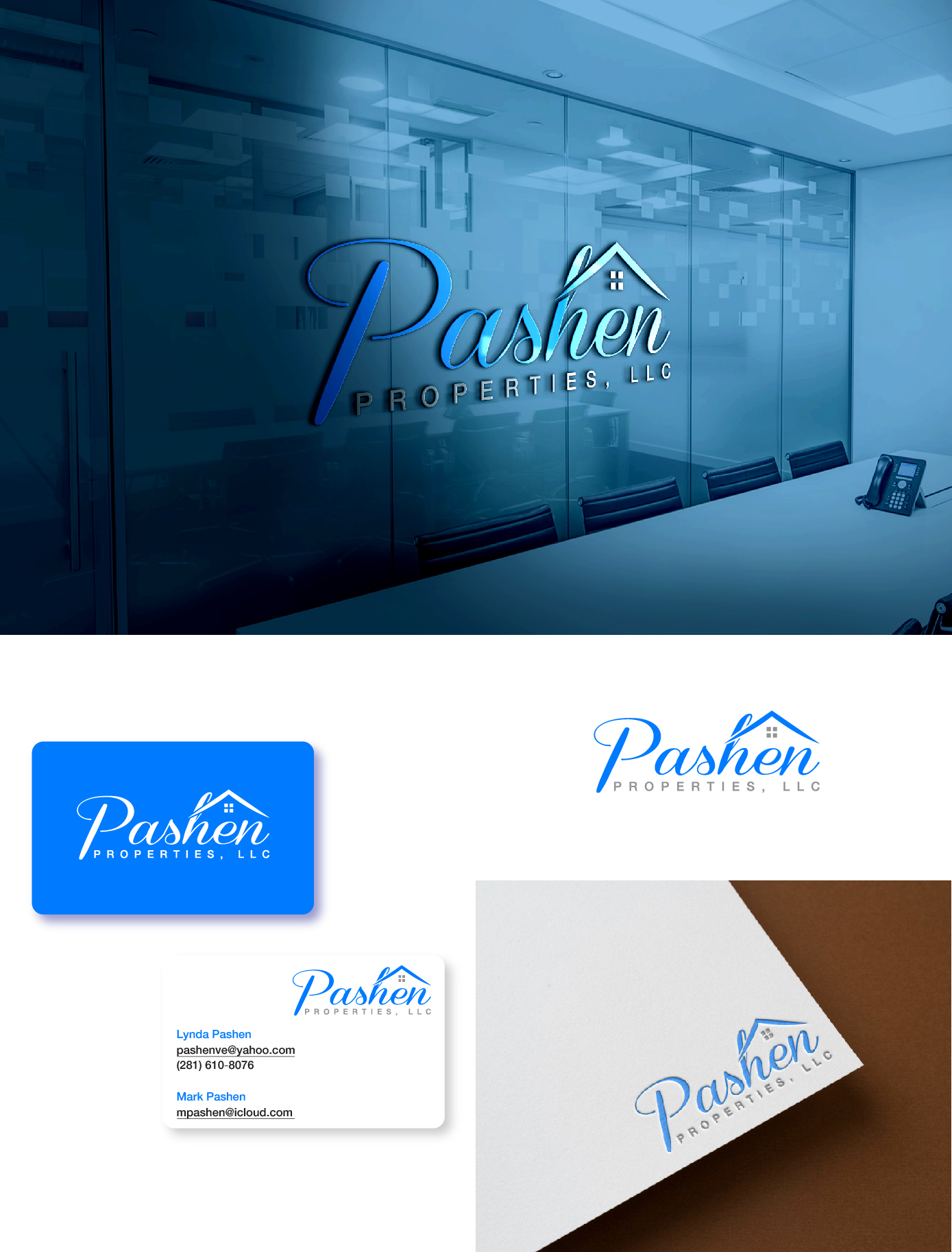 Logo Design by AL-BARAKAH for Pashen Properties, LLC | Design #30919725