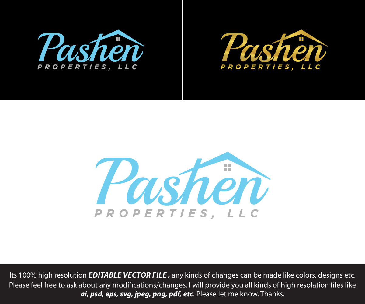 Logo Design by FireflyArt for Pashen Properties, LLC | Design #30923125