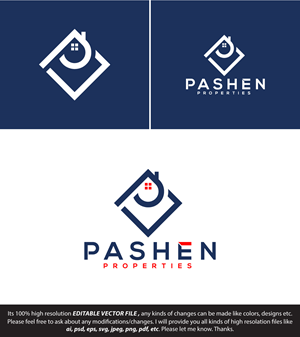 Diseño de Logo por FireflyArt para Pashen Properties, LLC | Diseño: #30923218