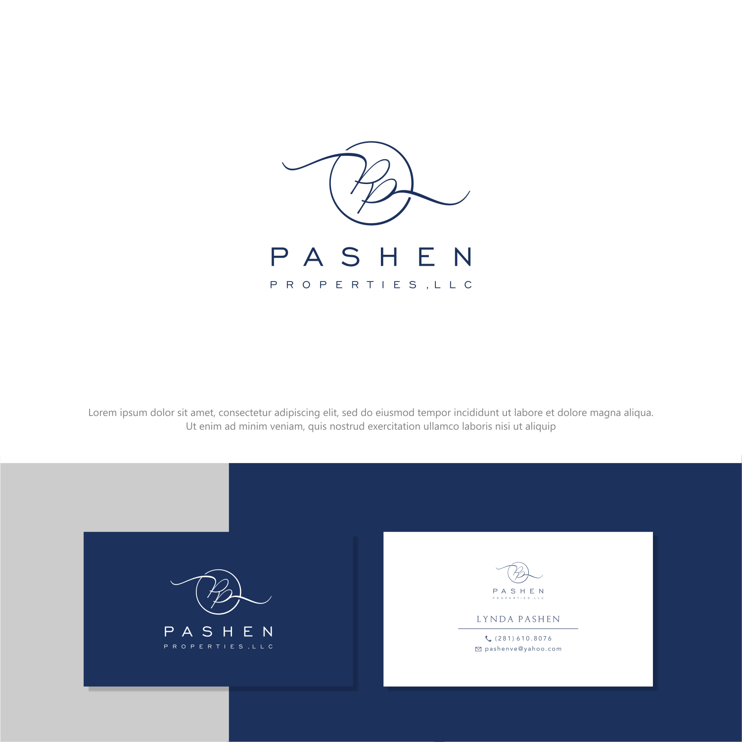 Logo Design by ThiagoB for Pashen Properties, LLC | Design #30918282